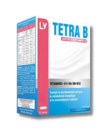 COMPLEMENT ALIMENTAIRE VITAL TETRA B 30 CAPSULES