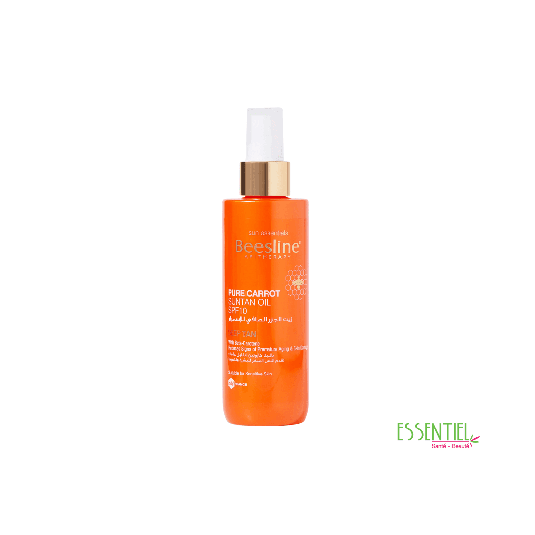 BEESLINE Huile Solaire Pure Carotte SPF 10