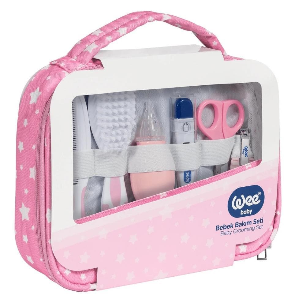WEE TROUSSE DE SOINS BEBE ROSE