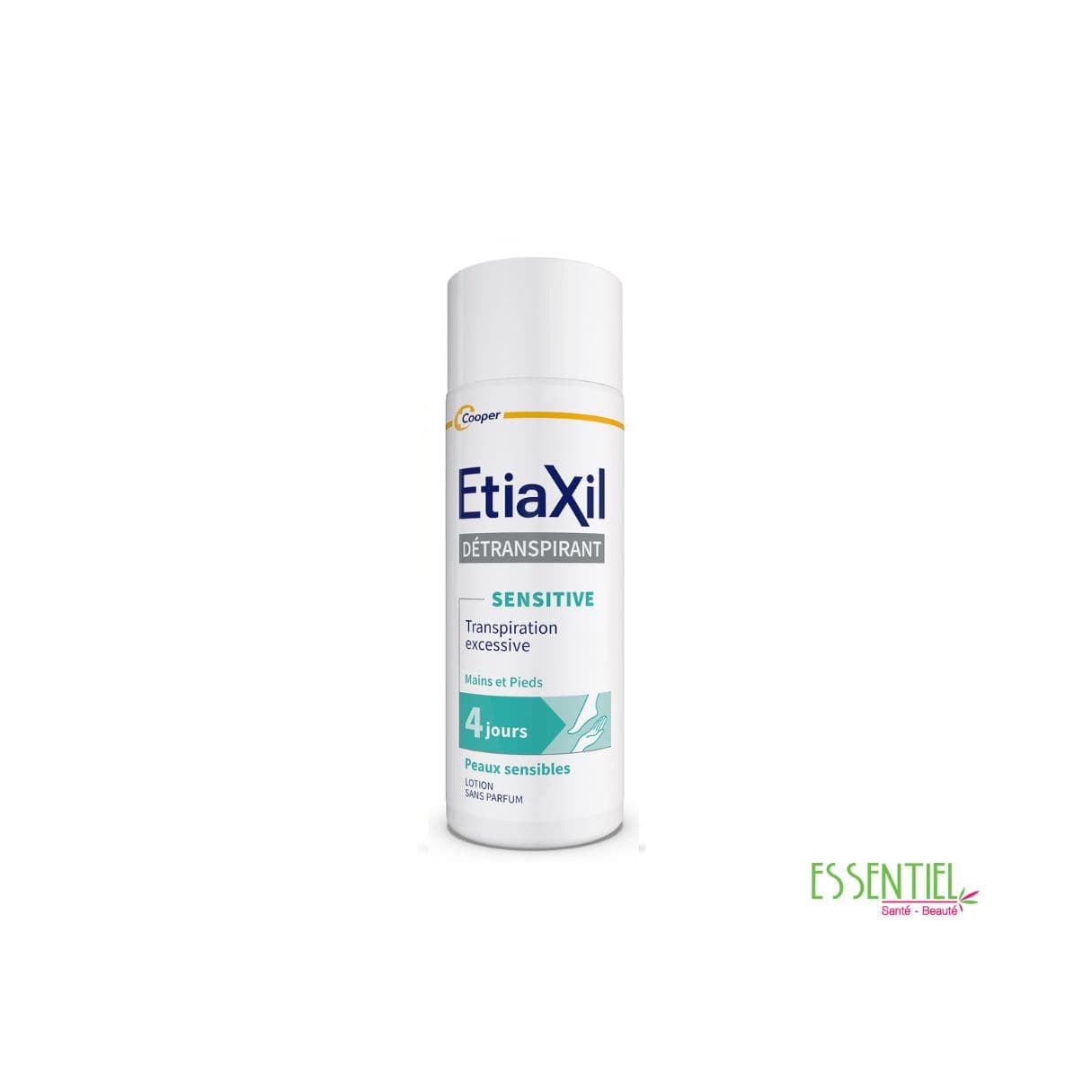 Etiaxil Détranspirant Peaux Sensibles pied