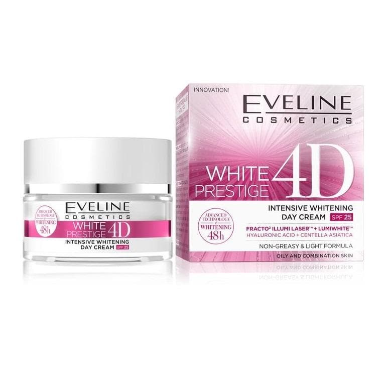 EVELINE WHITE PRESTIGE 4D crème blanchissante intensive de jour 50ml