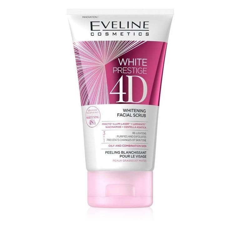EVELINE WHITE PRESTIGE 4D gommage blanchissant visage 150ml