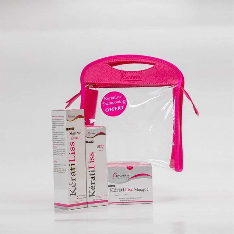 RIVADERM KIRATILISS COFFRET SHAMP+MASQ+SERUM