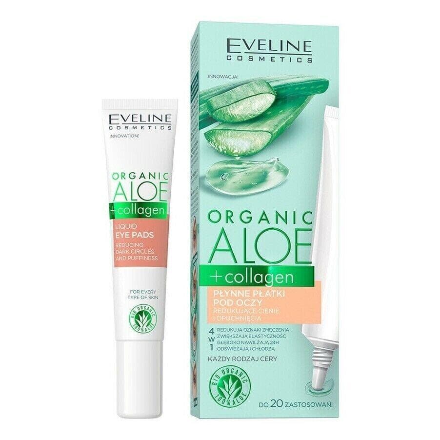 EVELINE LIQUID CONTOUR DES YEUX ALOE + COLLAGENE BIO 20 ml