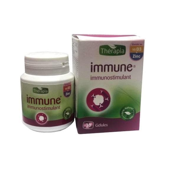 Thérapia Immune – Immunité – Enrichi en Zinc et vitamine D3 – 30 Gélules