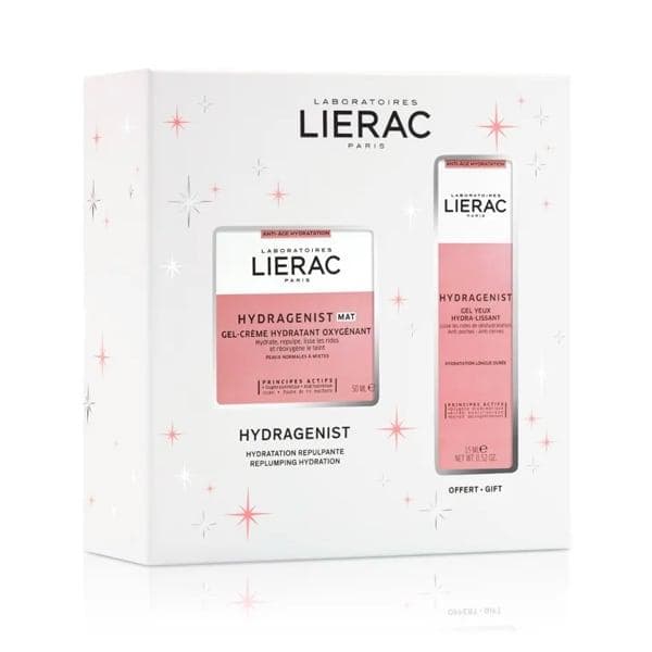 LIERAC Coffret Hydragenist crème oxygénante 50ml + gel yeux 15ml offert