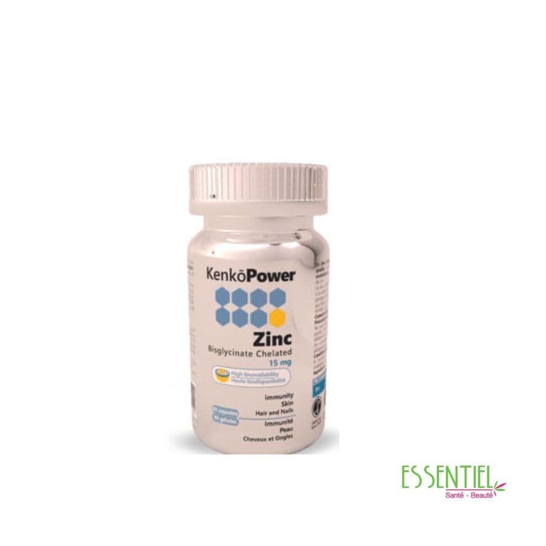 Kenko Power Zinc Bisglycinate 60 Gélules