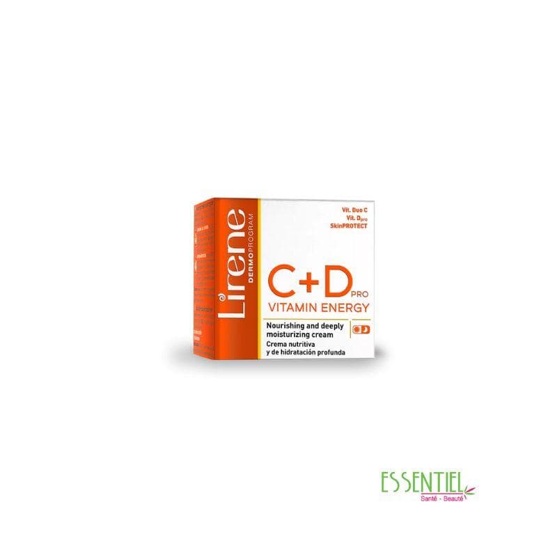 Lirene C+D Energy Crème Nourrissante Et Hydratante