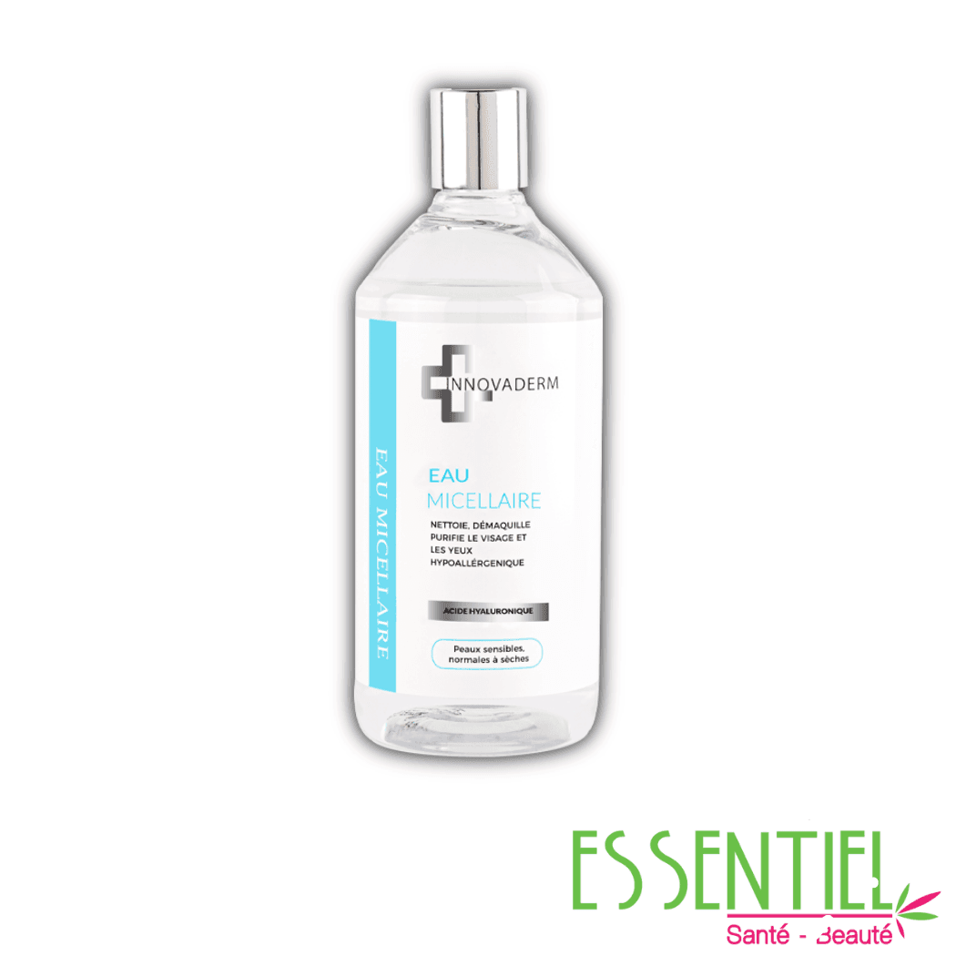 INNOVADERM Eau Micellaire 500ML – Peau sensible normale à sèche