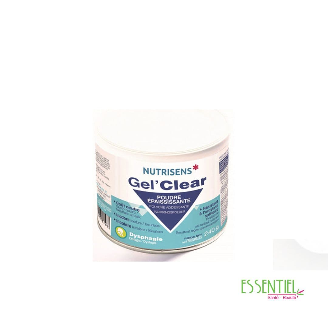 NUTRISENS Gel Clear Poudre Epaississante 240Gr