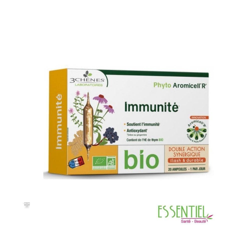3 chenes immunite bio ampoules 20 de 10ml