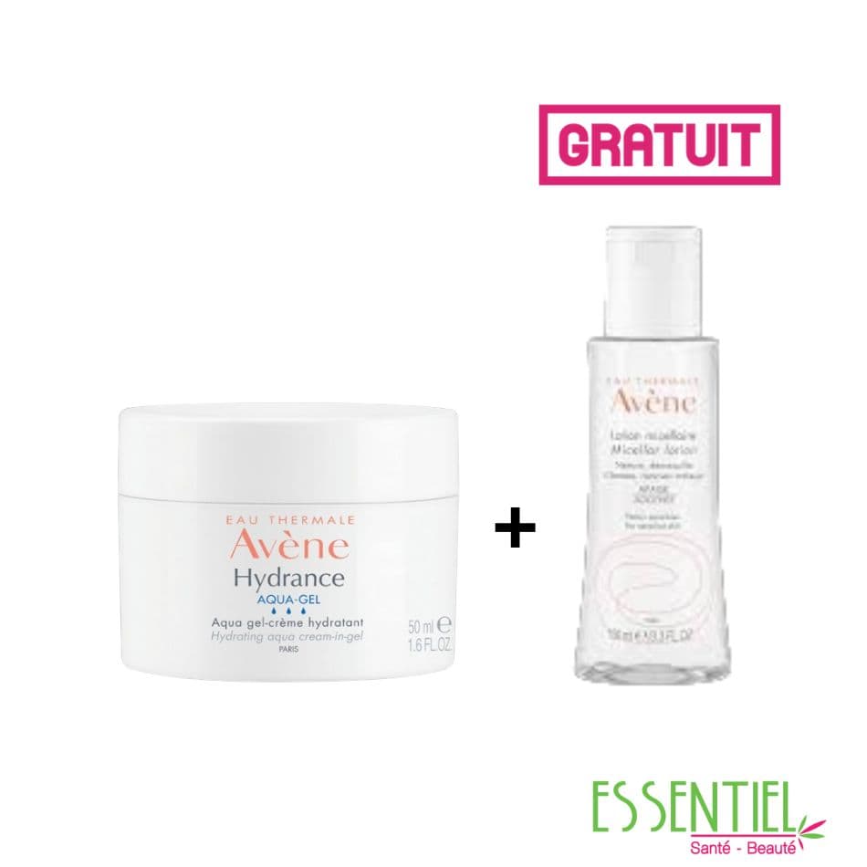 AVENE TROUSSE DUO FRAICHEUR AQUA-GEL + EAU MICELLAIRE 100 ML OFFERTE