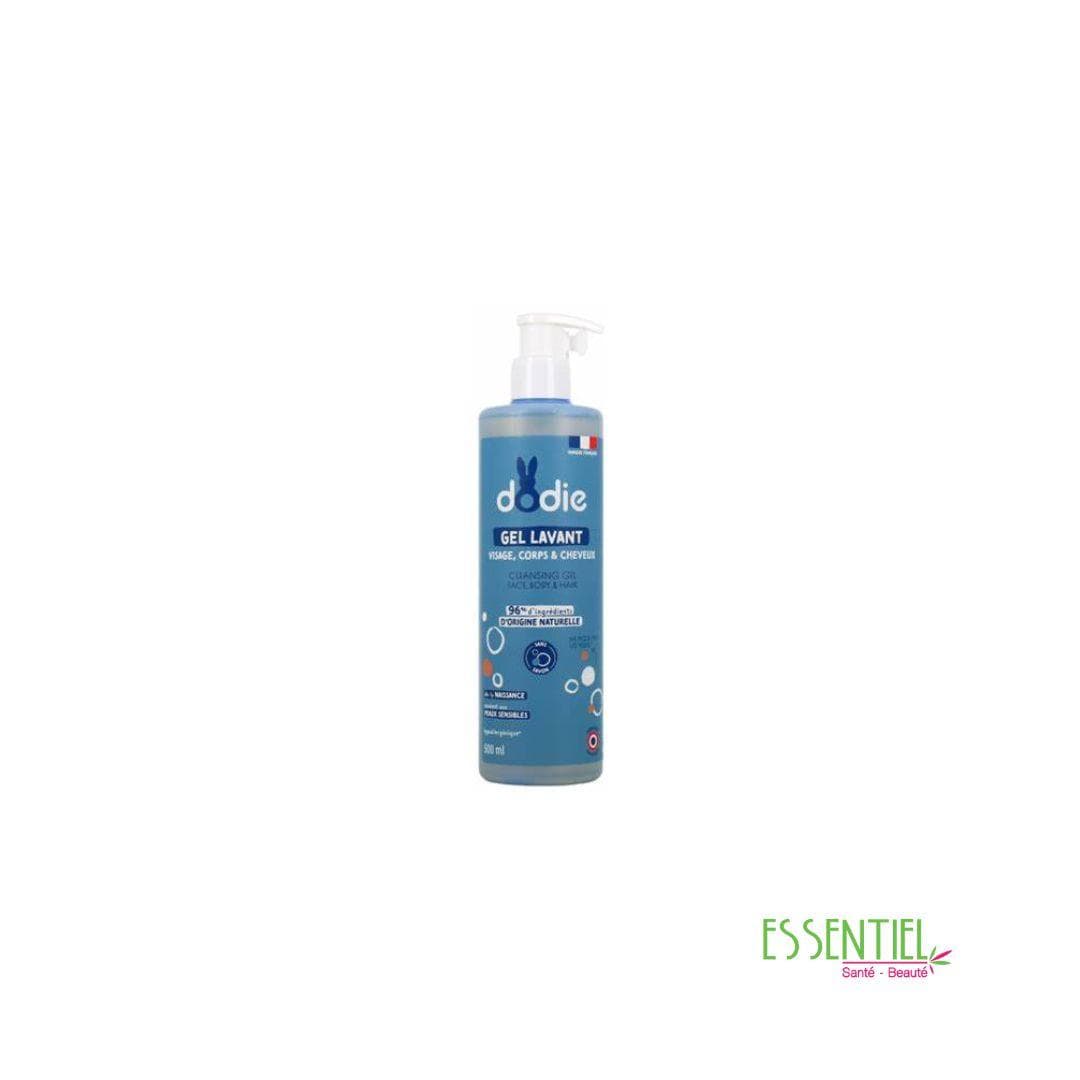 dodie gel lavant visage corps et cheveux 500ml