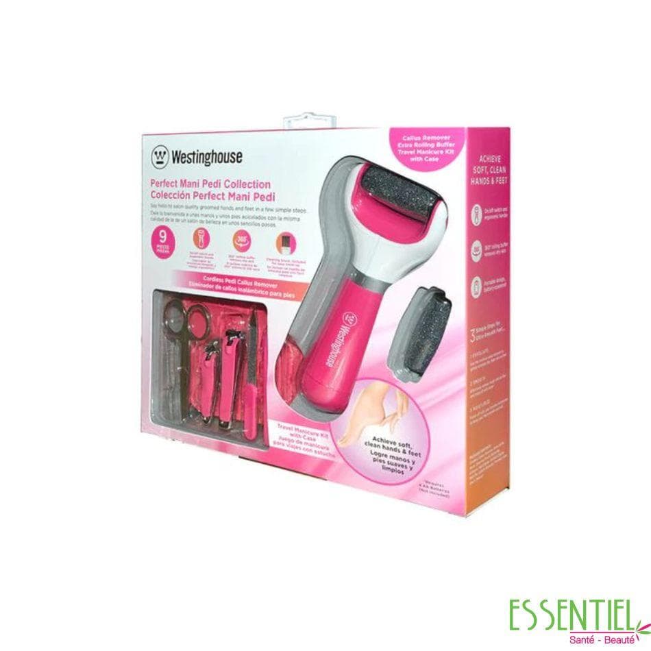 Set Manucure Pédicure De 9 Pièces WESTINGHOUSE WH1172 – Rose