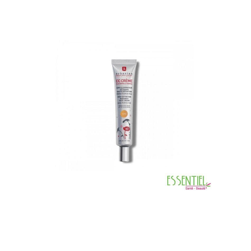 ERBORIAN CC CRÈME ILLUMINATRICE SPF25 DORÉ 45ML