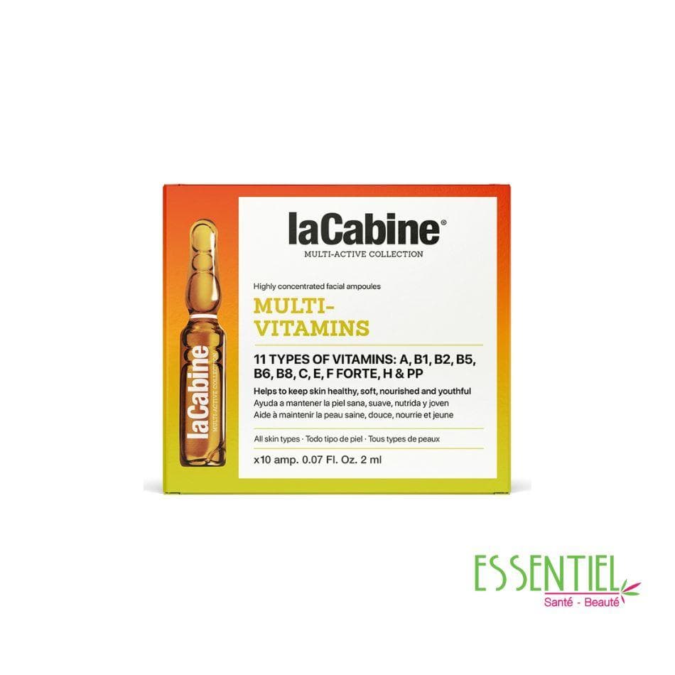 La Cabine AMPOULES MULTI-VITAMINS 2mlX10amp
