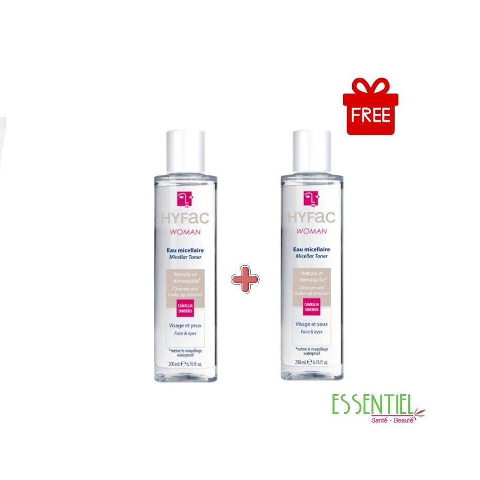 HYFAC WOMEN EAU MICELLAIRE 200ML 1+1 GRATUIT