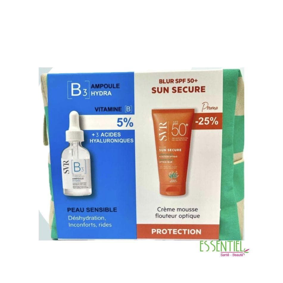 SVR Trousse Ampoule[B]+Sun Secure Blur
