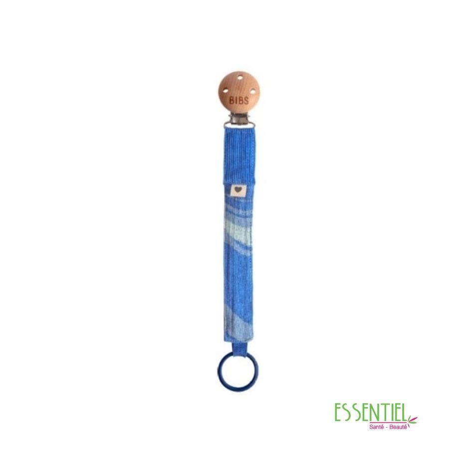 BIBS Pacifier Clip – Baby Blue