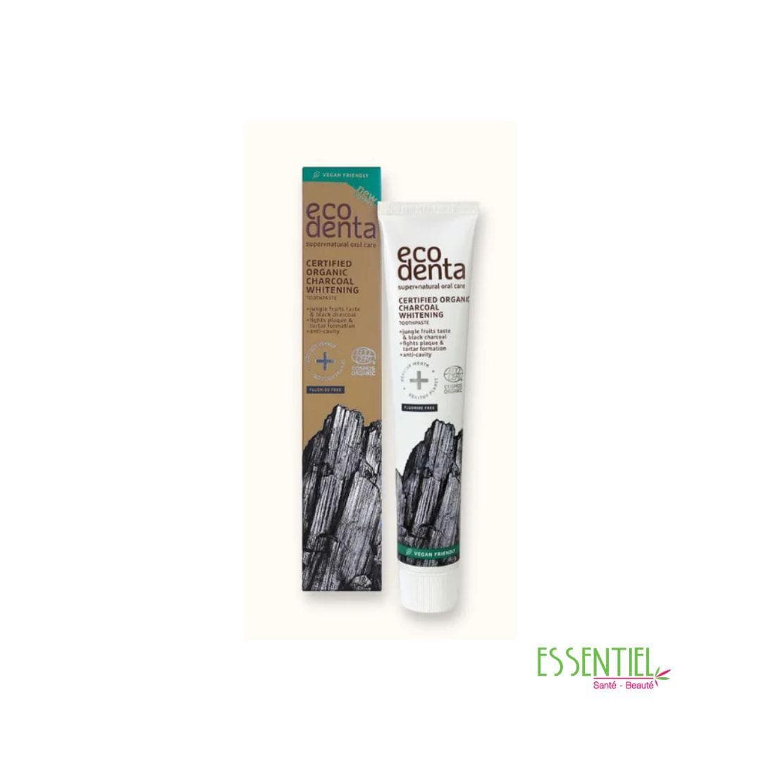 HELLAM Dentifrice ECODENTA Blanchissant Au Charbon 75ml