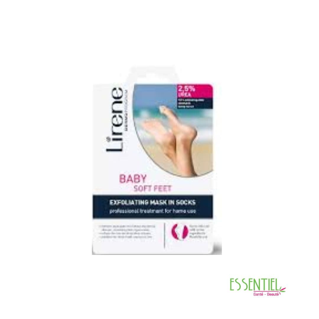 LIRENE CHAUSSETTES EXFOLIANTE PIEDS 2.5%
