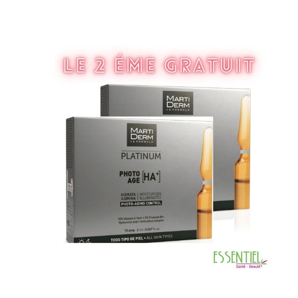 MARTIDERM PHOTO AGE 10 AMPOULES (2éme gratuit)