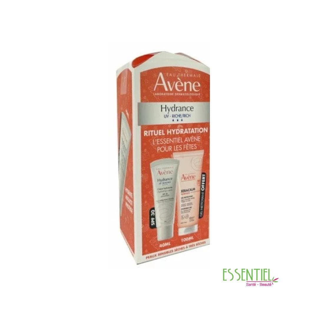 AVENE pack hydrance riche spf30 + xeracalm gel 100ml Offerte