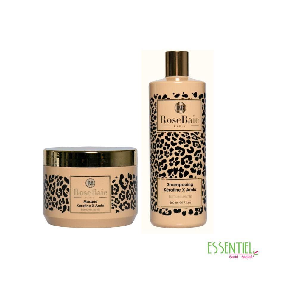 RoseBaie Gamme Amla x Kératine Shampooing +Masque