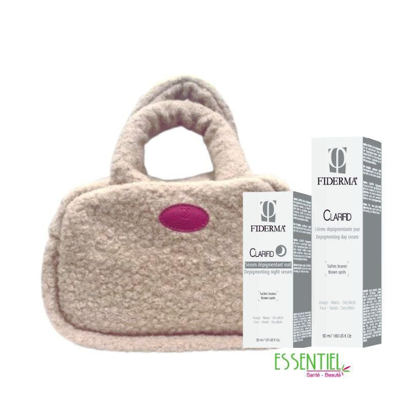FIDERMA CLARIFID CREME DEPIGMENTANTE JOUR 50ML+ SERUM NUIT 30ML + SAC OFFERT