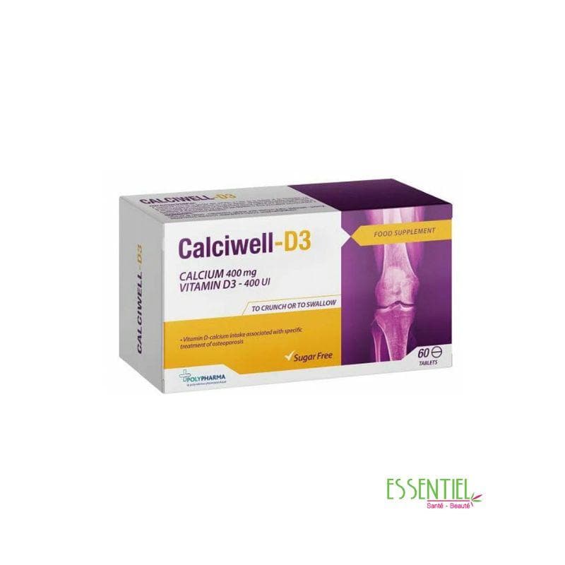 POLYPHARMA CALCIWELL D3 60 GELULES