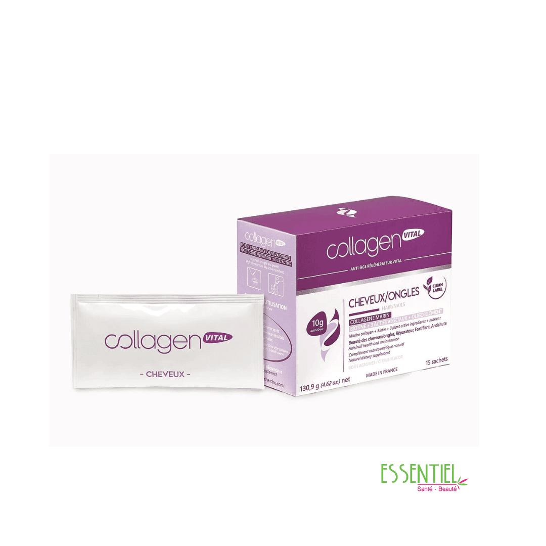 COLLAGEN VITAL CHEVEUX & ONGLES BOITES DE 15 SACHETS