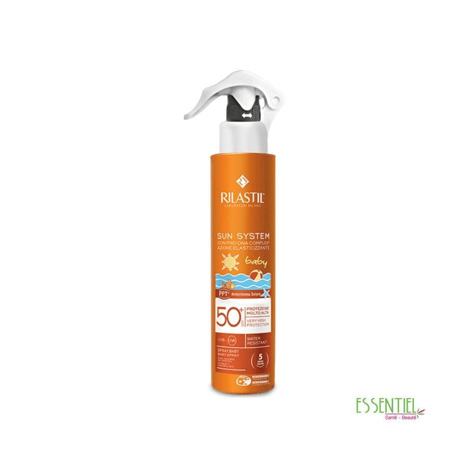 RILASTIL BABY SUN SYSTEM TRANSPARENT SPRAY SPF50+ 200ML