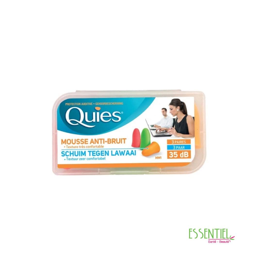 QUIES MOUSSE BOITE DE 6 ANTI-BRUITS