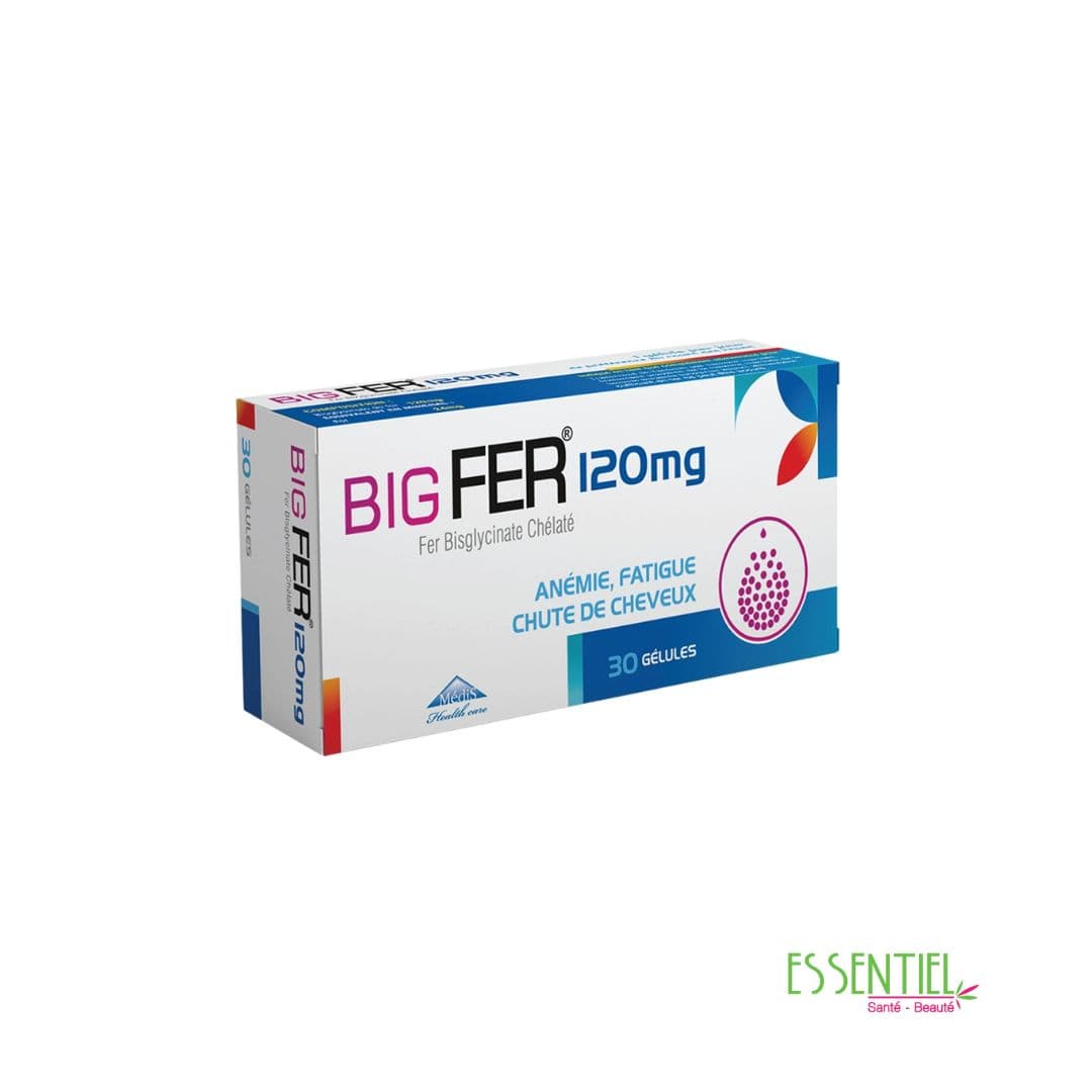 MEDIS BIGFER 120 mg – 30 gélules