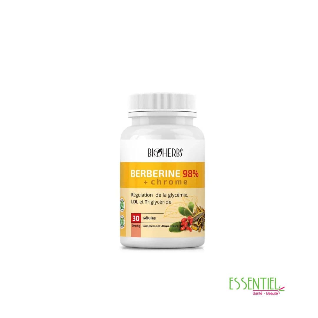 BIOHERBS – BERBERINE 98% 30 GELULES