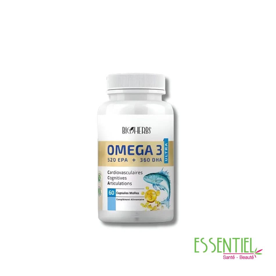 BIOHERBS Oméga 3B/60 GELULES