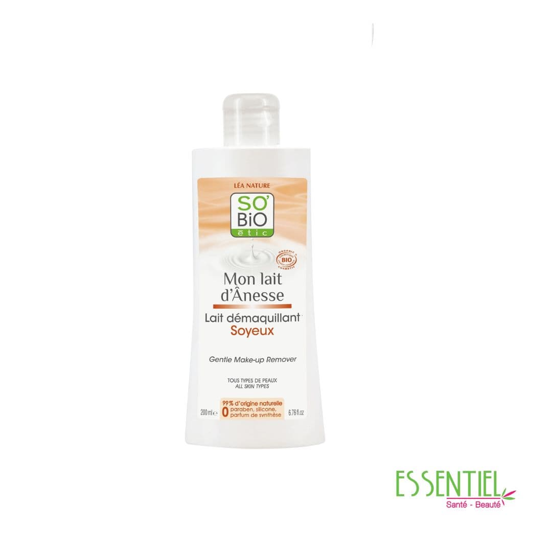 SO’BIO LAIT DEMAQUILLANT SOYEUX 200ML