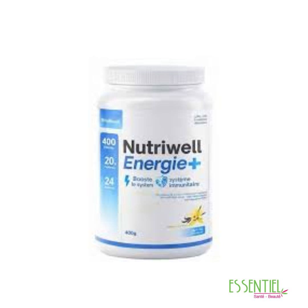 Poudre Protéines Énergie+ 400g Nutriwell