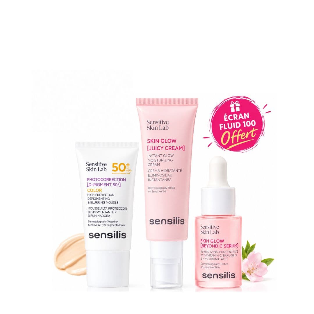 SENSILIS SKIN GLOW SENSILIS Pack Skin Glow + D-Pigment Color SPF50