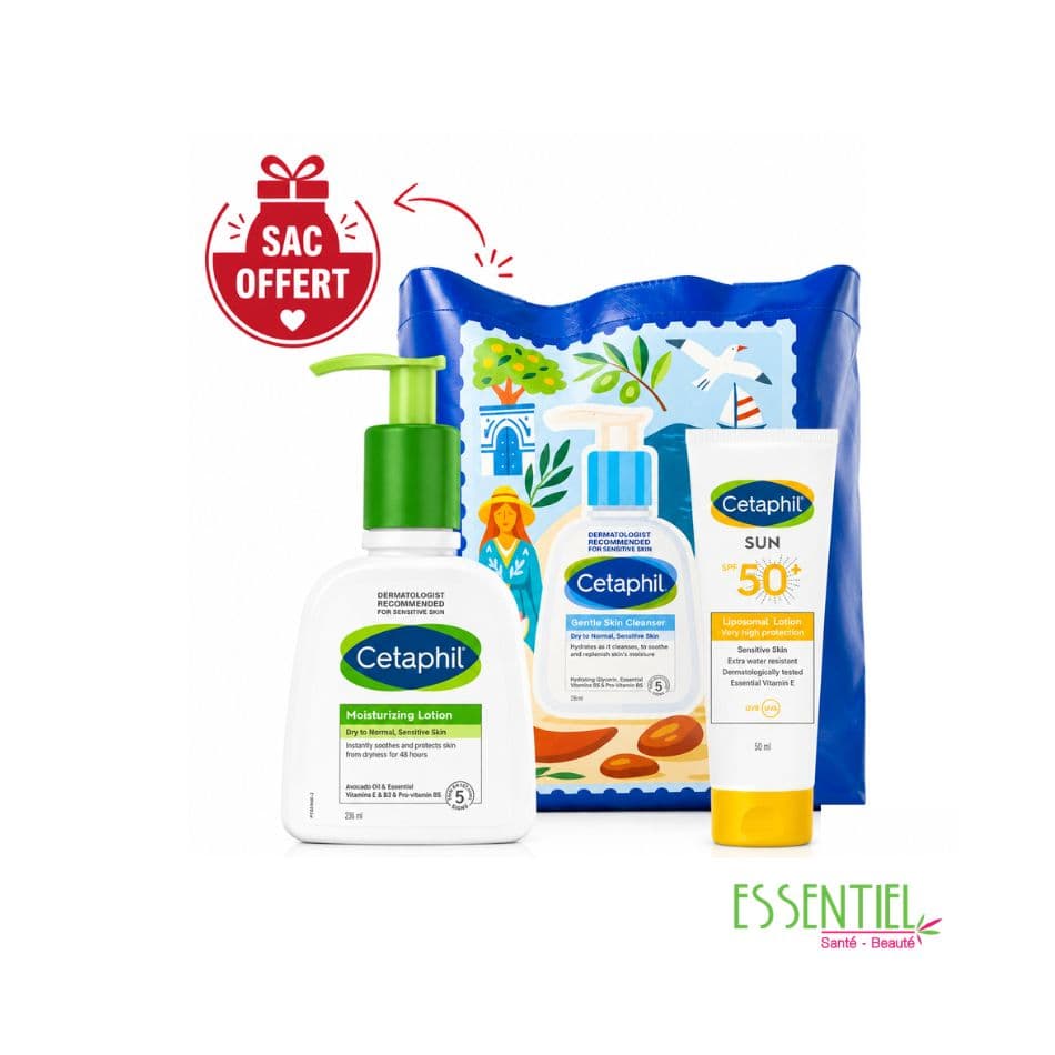 CETAPHIL PACK SUN LIPOSOMAL LOTION SPF 50+ + LOTION HYDRATANTE 236ML