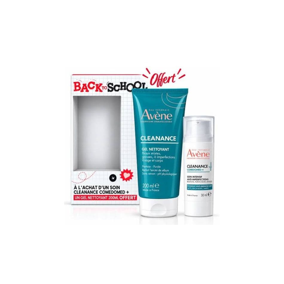 Avène Cleanance Comedomed SERUM Intensive 40mL +Gel Nettoyant 200mL Offerte