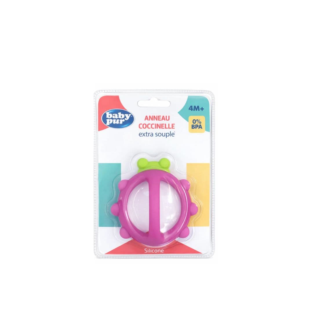 BABY PUR – Anneau de Dentition Coccinelle
