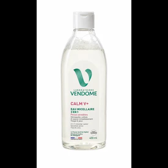VENDÔME CALM V+ EAU MICELLAIRE 3 EN 1 400 ML
