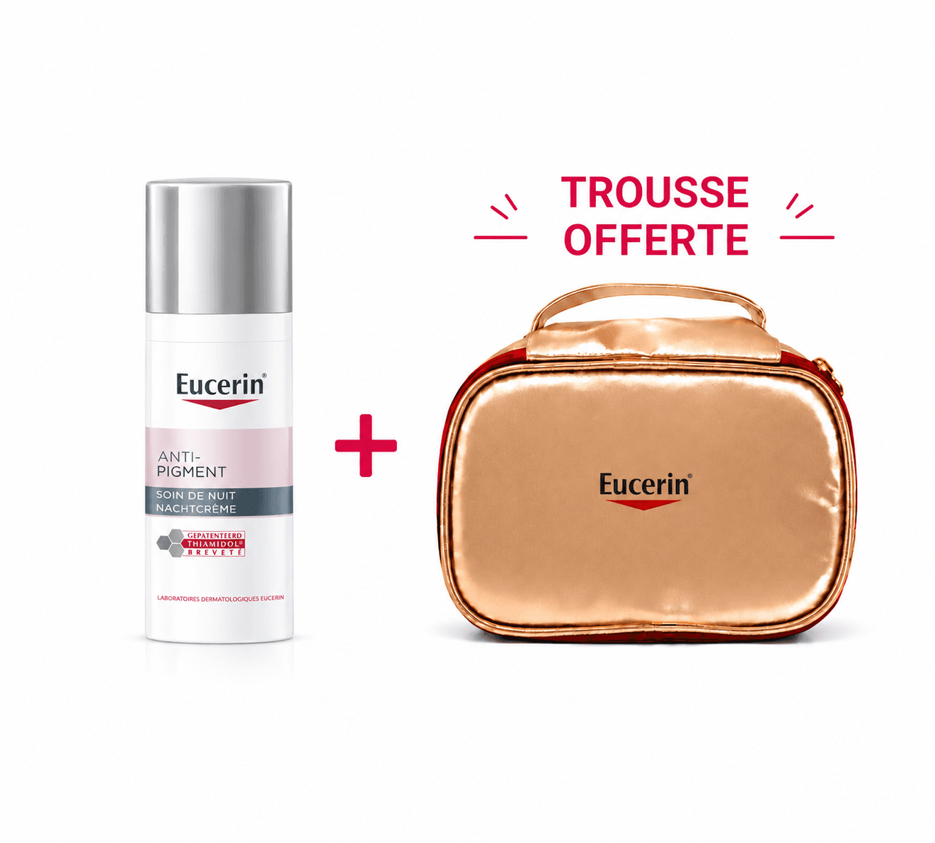 Eucerin Anti-Pigment Soin De Nuit 50mL + Trousse Offerte