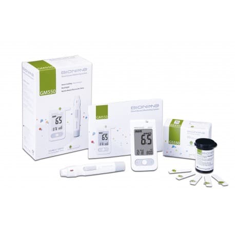 BIONIME Coffret : Appareil (gratuit) + 2×50 Bandelettes