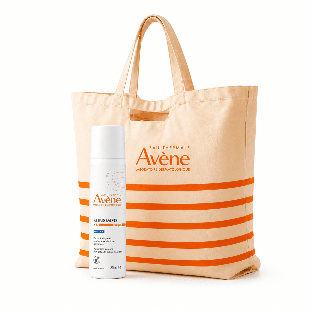Avène Solaire Sunsimed KA DM SPF50+ 80mL + Sac de Plage Offert