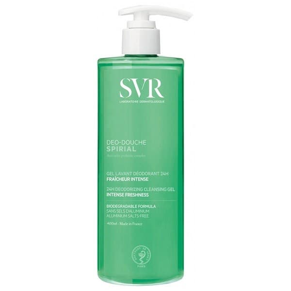 SVR Spirial Gel Moussant Déodorant 400 mL