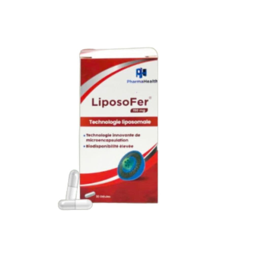 Pharmahealth Liposofer 150mg B/30 Gélules