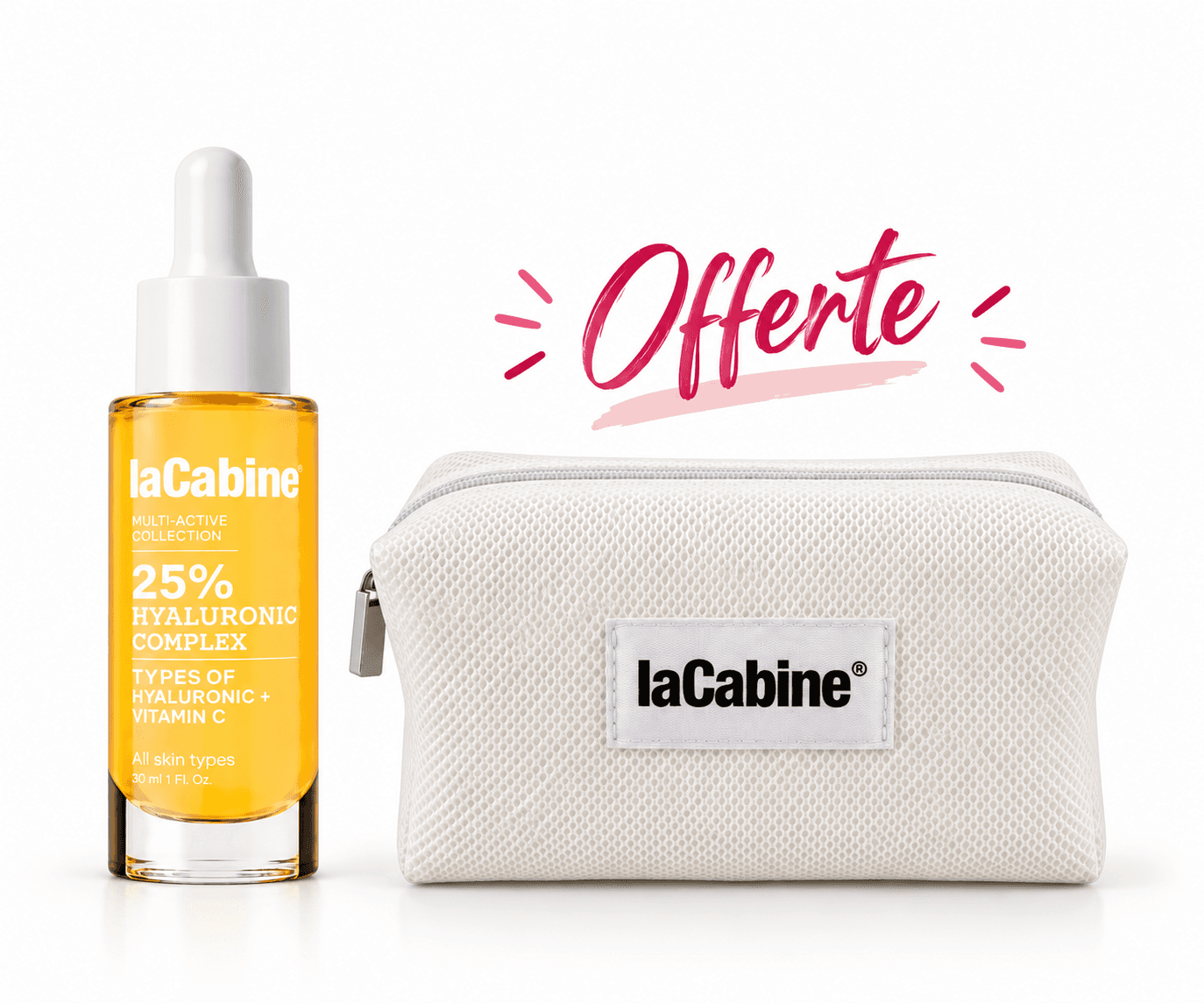LaCabine Advanced Sérum Hyaluronic Complex 25% 30mL +Trousse Offerte