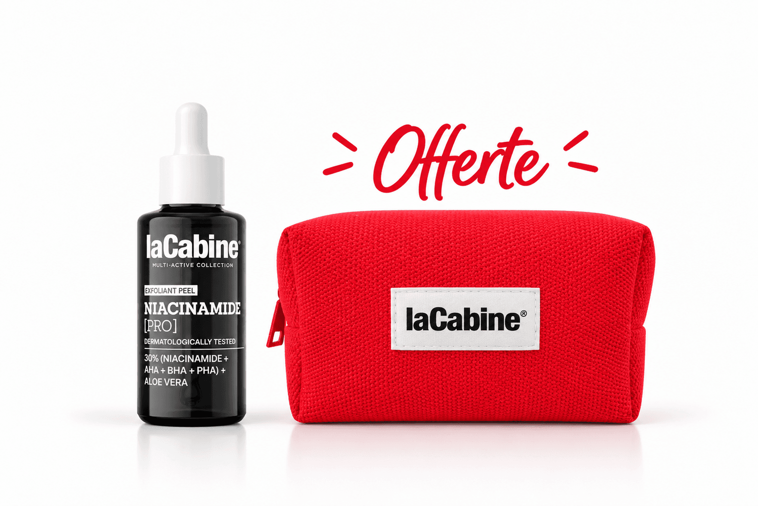 LaCabine Exfoliant Peel Niacinamide Pro 30mL+Trousse Offerte